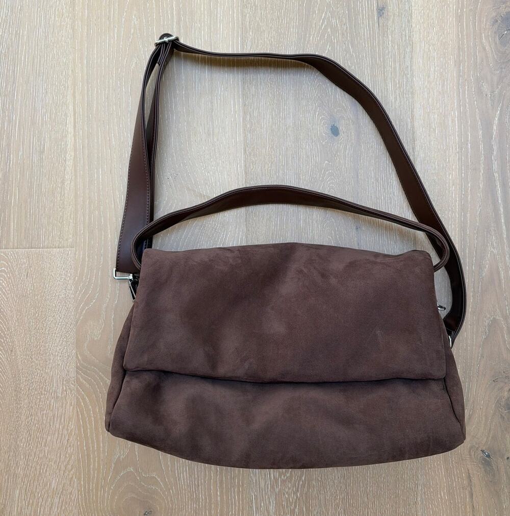 Mabash Mega Bag Puffy Cinnamon Size M/L Brown Pink